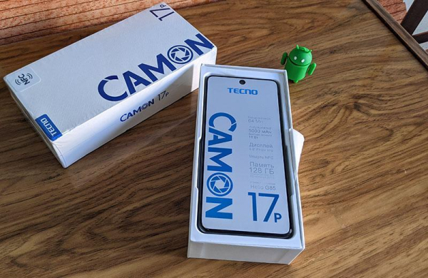 Обзор TECNO Camon 17P: доступный привлекательный смартфон с хорошими камерами