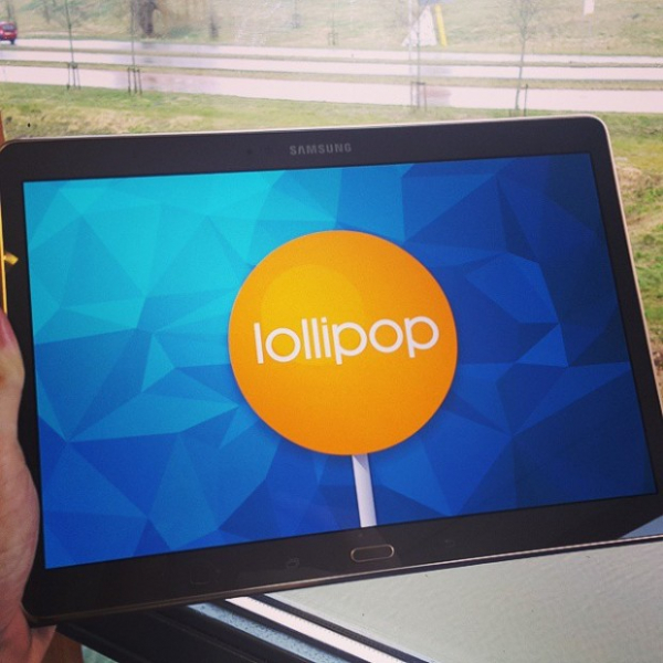 Android 5.0 Lollipop на Samsung Galaxy Tab S 10.5 в апреле