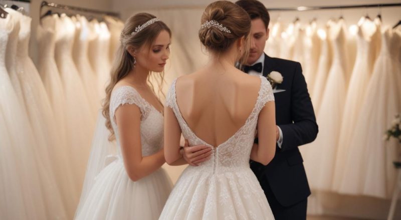 Выбор свадебного платья: фасоны, ткани и правила примерки